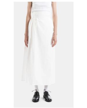 Sofie D'Hoore Rokken ,Wit ,Katoen Sakina Gathered Skirt