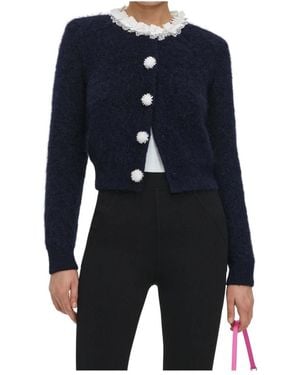 Self-Portrait Cardigans - Blu