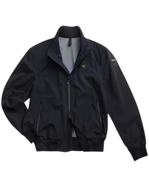 Blauer Jassen ,Blauw ,Polyester Anson Bomber