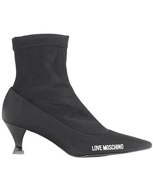 Love Moschino Heeled Boots - Black