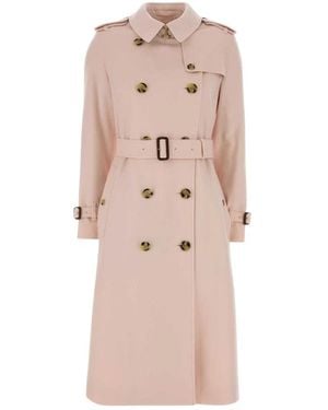Burberry Cashmere Jas - Naturel