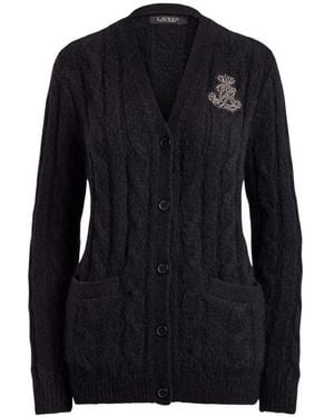 Ralph Lauren Sweater Cardigan - Zwart