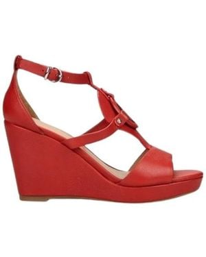 Emporio Armani Wedges - Rood