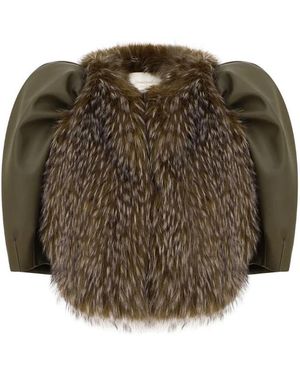 Zimmermann Faux Fur &Amp; Shearling Jackets - Grün