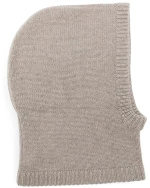 Soft Goat Accessoires ,Wol Ribgebreide Muts - Grijs