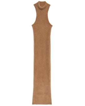 A PAPER KID Knitted Dresses - Brown