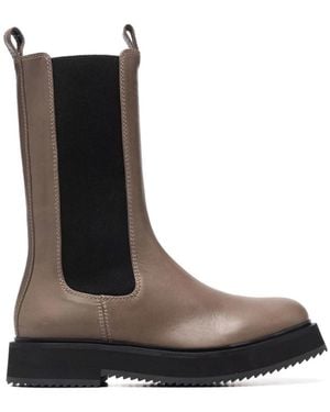 JOSEPH Bottines Chelsea British En Cuir - Marron