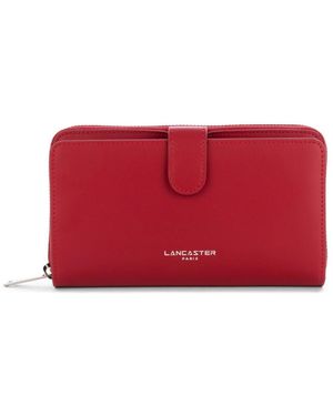 Lancaster Glatter schulterbegleiter mit druckknopfverschluss - Rot