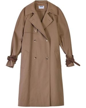 Moschino Trench Coats - Brown