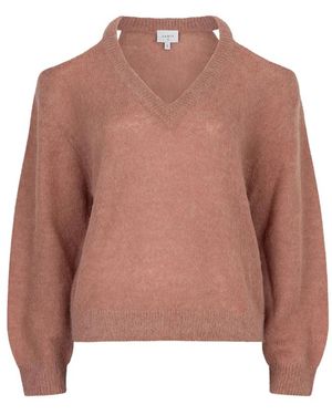 Dante 6 V-Neck Knitwear - Bruin