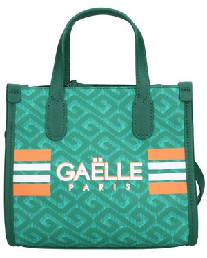 Gaelle Paris Shopping Bags - Green