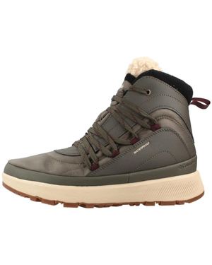 Columbia Fitness ,Groen ,Leer Hills Omni-Heat Boot - Zwart