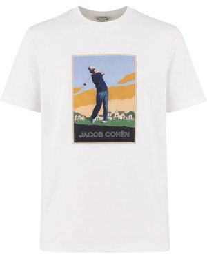 Jacob Cohen T-Shirts - White