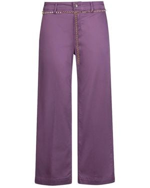 Liu Jo Wide Pants - Purple