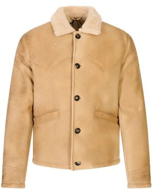 Stewart Faux Fur & Shearling Jackets - Natural