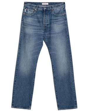 Valentino Straight Fit Jeans - Blue