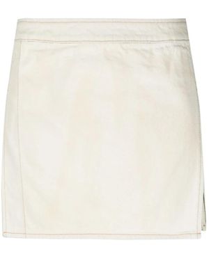 Palm Angels Short Skirts - Neutro