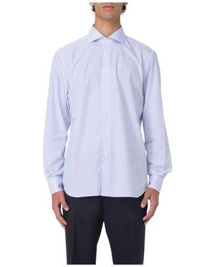 Corneliani Formal Shirts - Blue