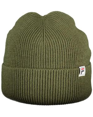 Fila Accessoires ,Groen ,Verde Polyacryl Muts