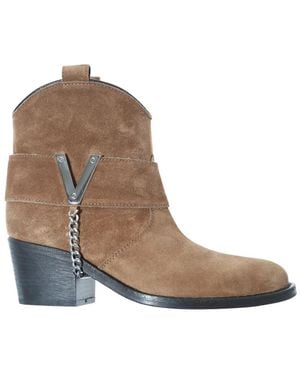 Via Roma 15 Cowboy Boots - Brown