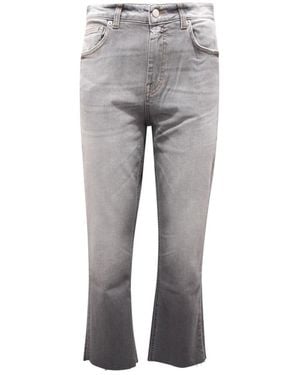 Department 5 Flare Jeans - Gray