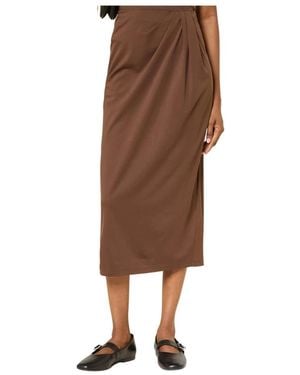 Weekend by Maxmara Midi Skirts - Marrón