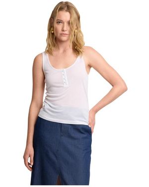 Kocca Sleeveless Tops - Blue