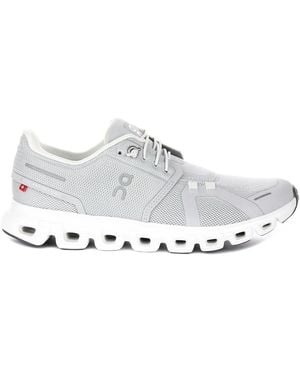 On Shoes Cloud 6 Mesh Trainers - Weiß