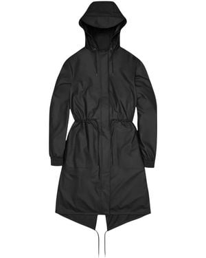Rains String W Parka W3 - Schwarz