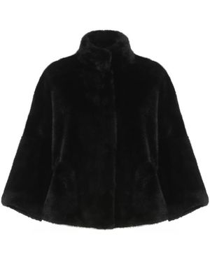 VALENTINI 1972 Faux Fur & Shearling Jackets - Negro