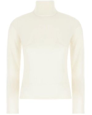 Max Mara Turtlenecks - Blanc
