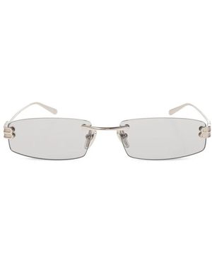 Balenciaga Accessoires ,Grijs ,Gossip Zonnebril - Wit