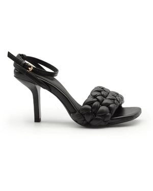 Ash High Heel Sandals - Black