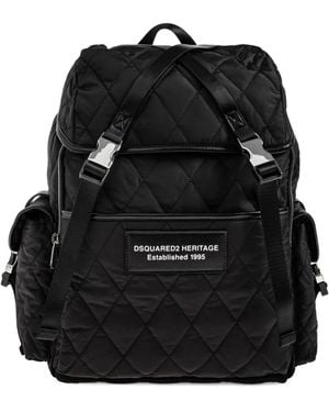 DSquared² Backpacks - Zwart