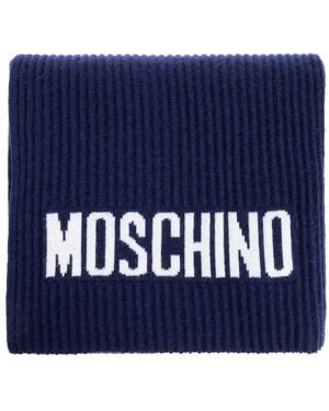 Moschino Winter Scarves - Azul