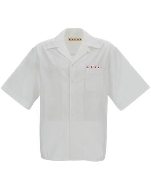 Marni Short Sleeve Shirts - Grey