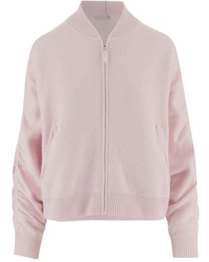 Allude Truien & Vesten ,Roze ,Wol Cashmere Blend Sweatshirt