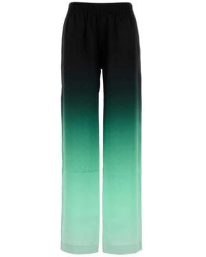 CASABLANCA Wide Trousers - Green