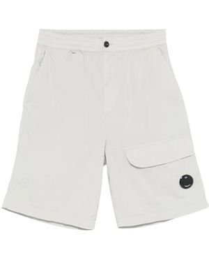 C.P. Company Casual Shorts - White