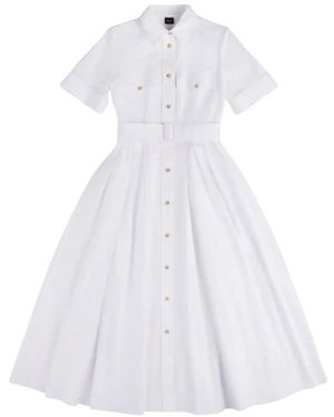 Fay Shirt Dresses - Blanco