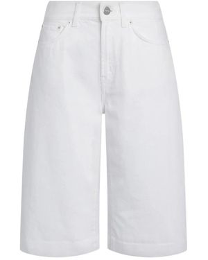Dondup Bermuda Delfine - Weiß