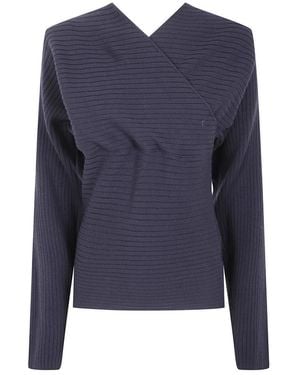 Paloma Wool V-Neck Knitwear - Bleu