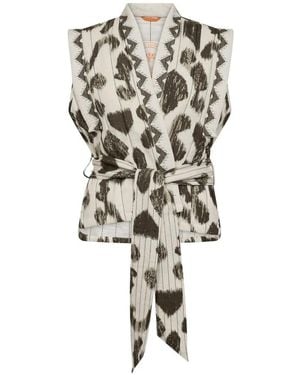 Mos Mosh Waistcoats - Natural