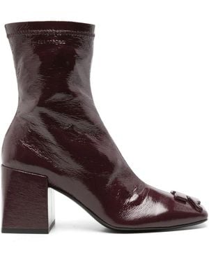 Courreges Heeled Boots - Brown