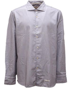 Tintoria Mattei 954 Formal Shirts - Purple