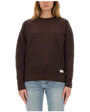 Saint Laurent Sweatshirts - Marrón