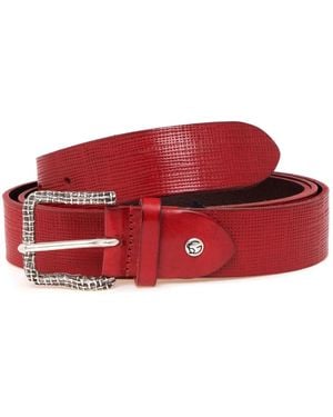 Gavazzeni Belts - Red