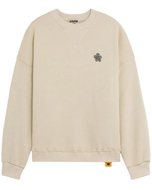 A PAPER KID Hoodies & Sweatvesten ,Katoen Sweatshirts - Naturel