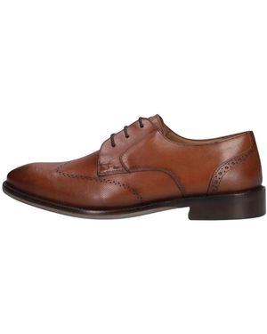Stefano Lauran Msh0010098 Geveterde Zakelijke Schoen - Bruin