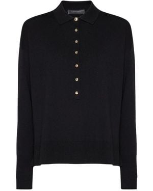 Elena Miro Polo Shirts - Zwart